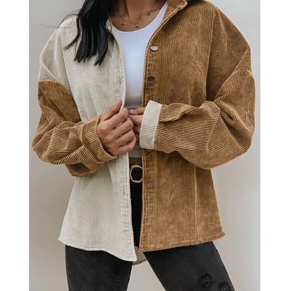 Corduroy Shacket  - Picture 1 of 6